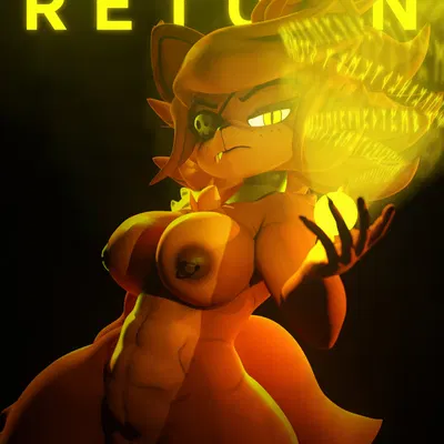 fexa (cryptiacurves), foxy (fnaf) (five nights at freddy's, fredina's nightclub) created by sxftdmns