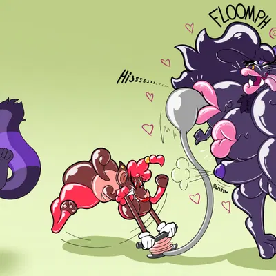 fizzi the fruit bat (nintendo, pokemon) created by eternitythelabb0