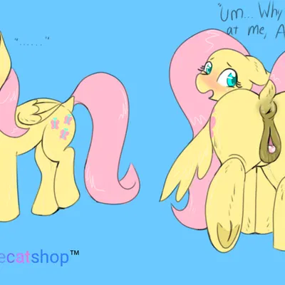 fluttershy (mlp) (friendship is magic, hasbro) created by sundaecatshop