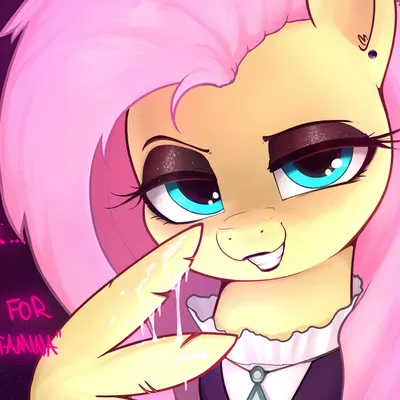fluttershy (mlp) (friendship is magic, hasbro) created by whiskeypanda