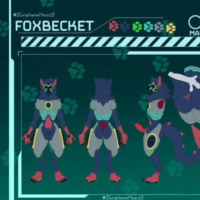 fox becket (xenoblade chronicles) created by 0grapheneheart0