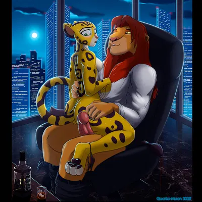 fuli, simba (the lion king) (disney, the lion guard) created by quarko-muon