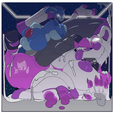 funtime freddy (fnafsl), puppet bonnie (fnafsl) (five nights at freddy's, scottgames) created by jeki8998