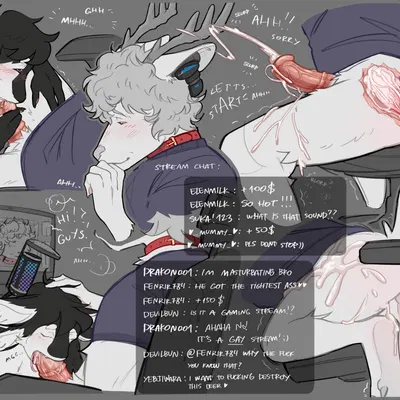 fyr (fenrir784), gooddeer created by dra-kon