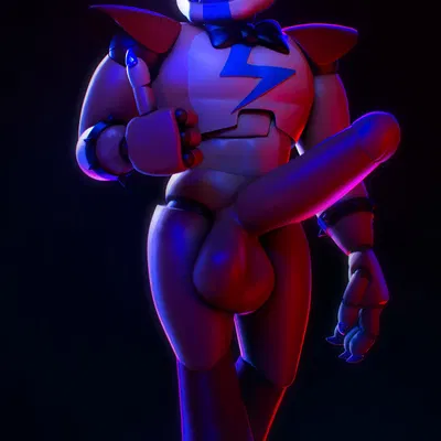 glamrock freddy (five nights at freddy's, five nights at freddy's: security breach) created by vincead