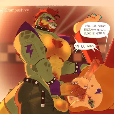 glamrock freddy, montgomery gator (five nights at freddy's, five nights at freddy's: security breach) created by krampusivyy