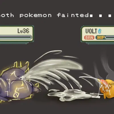 glare (trasnedity), volt (dibujito) (nintendo, pokemon) created by dibujito, trasnedity
