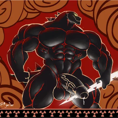 godzilla, zeus (disney) (disney, disney's hercules) created by morgan deer