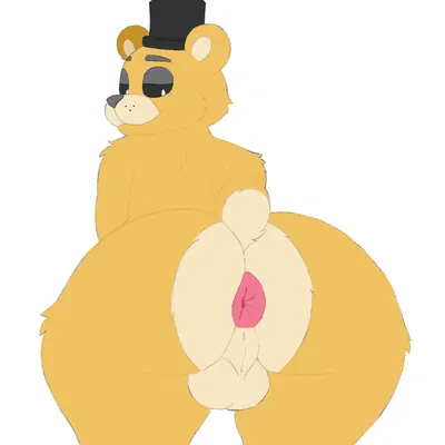 golden freddy (fnaf) (five nights at freddy's, scottgames) created by fartsniffer69