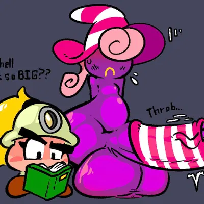 goombella, vivian (mario) (mario bros, nintendo) created by generalplorp