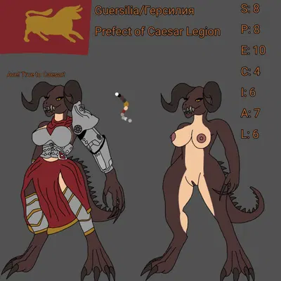 guersilia (fallout, microsoft) created by anton06109296