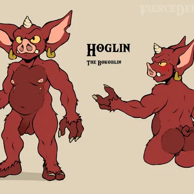 hoglin (manyakuma) (nintendo, the legend of zelda) created by manyakuma