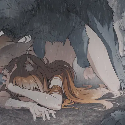 holo (spice and wolf) (spice and wolf) created by butterchalk