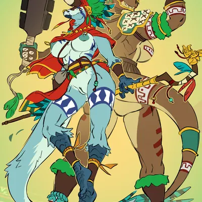 huitacha (maxner12), ixchel (maxner12) created by zummeng