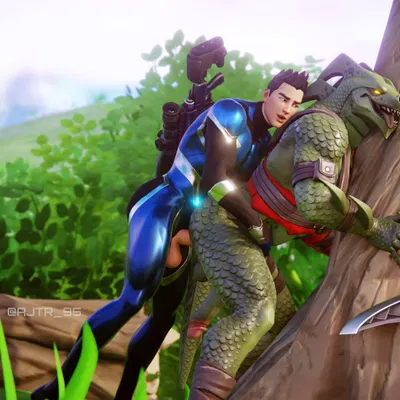 hybrid (fortnite) (epic games, fortnite) created by ajtr 95