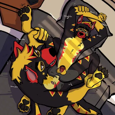 infernowolf created by oh mikat