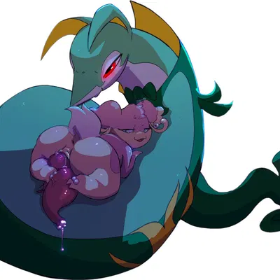 iris (flowerbud), venus (flowerbud) (nintendo, pokemon) created by ellael