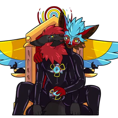 isaacjexo, sebastian (flugymalugy) created by captaincronus