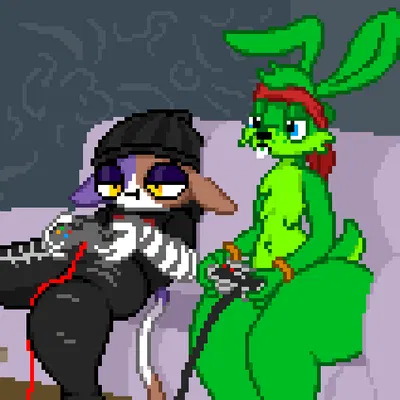 jazz jackrabbit, meow skulls (epic games, fortnite) created by toilet man