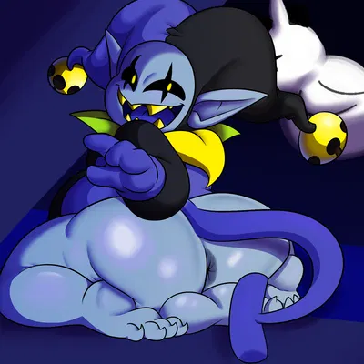 jevil (deltarune) (deltarune, undertale (series)) created by yoshimister