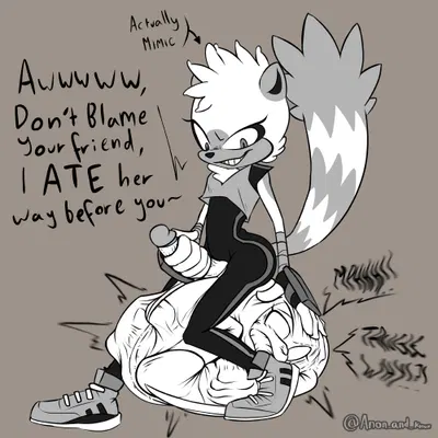 jewel the beetle, mimic the octopus, tangle the lemur (idw publishing, sega) created by anon and knux