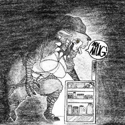 jfj, rachel waterman (the walten files), sheep witch (twf) (mug root beer, the walten files) created by woods 1122