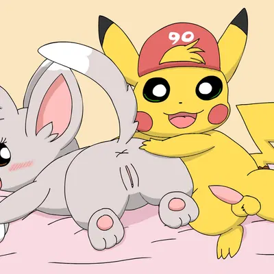 jolts (pichu90), mincy minccino (nintendo, pokemon) created by pichu90