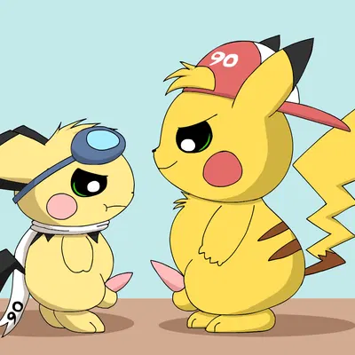 jolts (pichu90), sparks pichu (nintendo, pokemon) created by pichu90