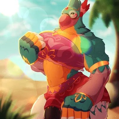 kass (tloz) (breath of the wild, nintendo) created by luvian art