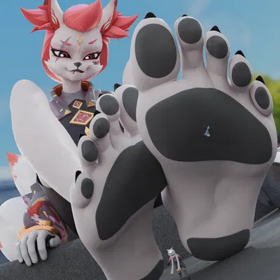 kimiko five-tails, vi (fortnite) (epic games, fortnite) created by dwighteisenhower