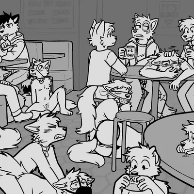 kit (redruffs), kyle (spudnikmutt), nine (spudnikmutt) created by spudnikmutt