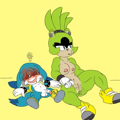 kitsunami the fennec, surge the tenrec (idw publishing, sega) created by usury40