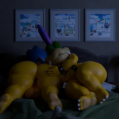 koopaling, larry koopa, ludwig von koopa (mario bros, nintendo) created by stronberry