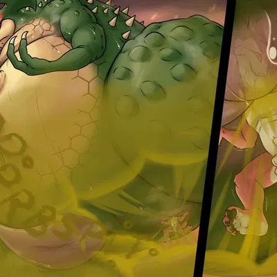 kraid (metroid, mythology) created by laught468