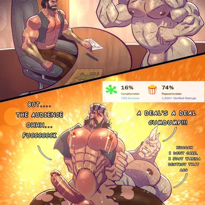 kraven the hunter, rhino (spider-man) (instant loss 2koma, marvel) created by tom cray