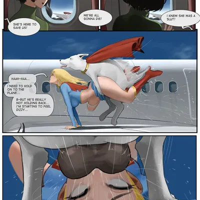 krypto, supergirl (dc comics, krypto the superdog) created by cheezebawls