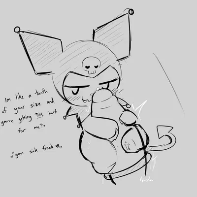 kuromi (onegai my melody, sanrio) created by tfwnocatgirlgf