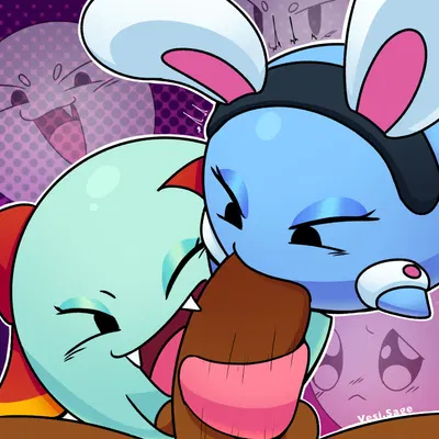 lady bow, peeka (mario), vesi (mario bros, nintendo) created by vesi sage