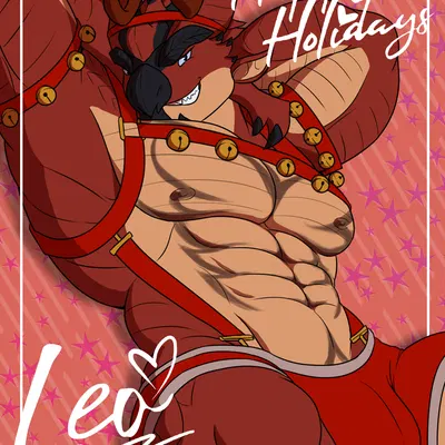 leo (higlafavtfom) (capcom, christmas) created by dasinbun