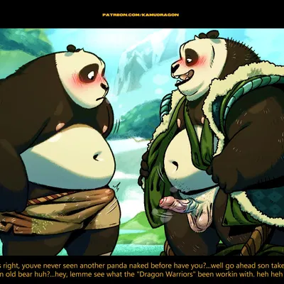 li shan (kung fu panda), master po ping (dreamworks, kung fu panda) created by kamudragon