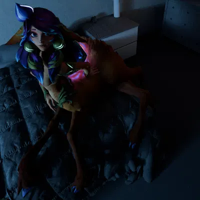 lillia (lol) (league of legends, riot games) created by bahamut0