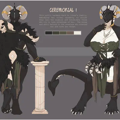 linna auriandi (character) (mythology) created by oouna