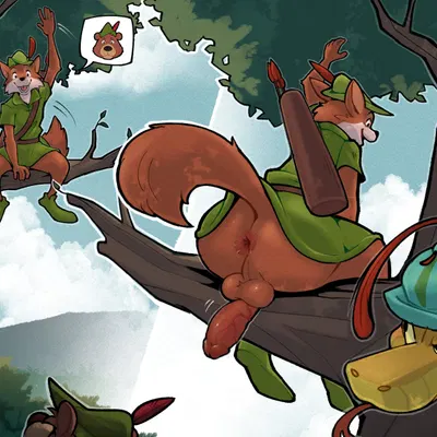 little john, robin hood, sir hiss (disney, robin hood (disney)) created by mindnaughty