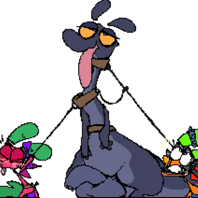 lizzy eats a tree created by roksim