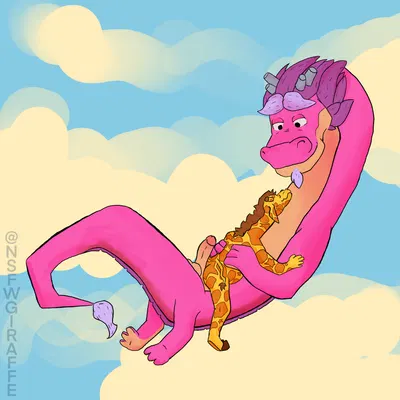 long (wish dragon), red wood (mythology, wish dragon) created by nsfwgiraffe