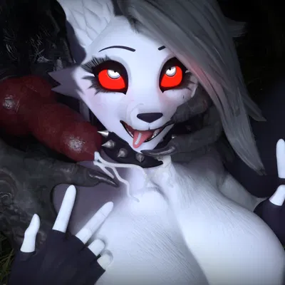 loona (helluva boss) (hellaverse, helluva boss) created by altxfeuerfrei