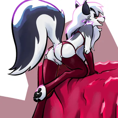 loona (helluva boss) (hellaverse, helluva boss) created by half dime