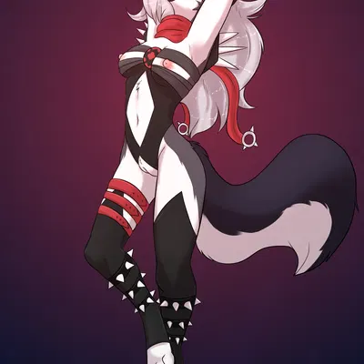 loona (helluva boss), malice loona (mangakitsune2) (hellaverse, helluva boss) created by ruth66