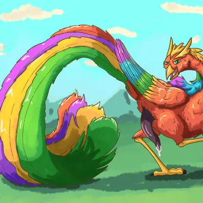 lord fenghuang (fabulous beasts) (asian mythology, east asian mythology) created by gyrotech