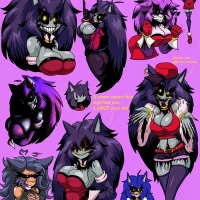 lord x, milady x (jmc), xanthera (jmc) (sonic.exe (creepypasta)) created by jmcchannel